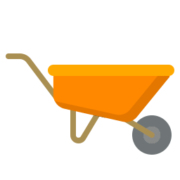 Wheelbarrow icon