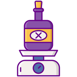 Weight scale icon