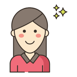 Female student icon