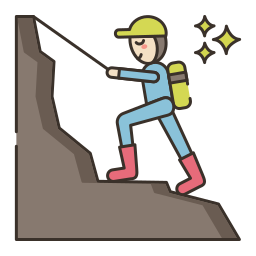 Climbing icon