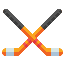 Hockey stick icon