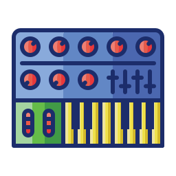 synthétiseur Icône