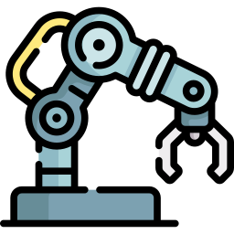 Robotic arm icon