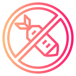 No weapons icon