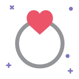 Wedding ring icon