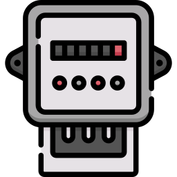 Electric meter icon