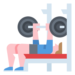 Bench press icon