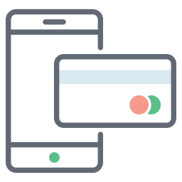pagamento mobile icona