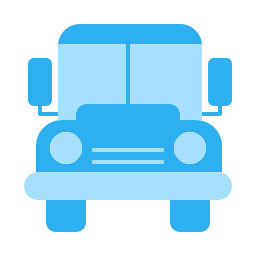 Bus school icon