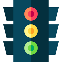 Traffic light icon