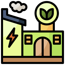 grüne fabrik icon