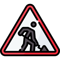 Work ahead icon