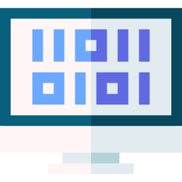 Binary code icon