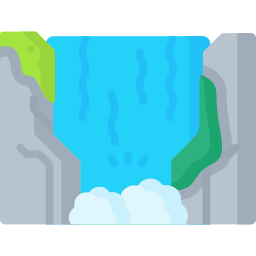 Waterfall icon