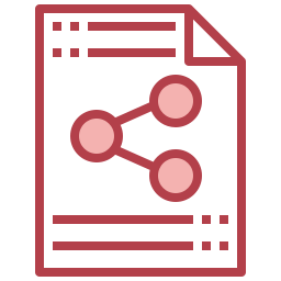 partage de fichiers Icône