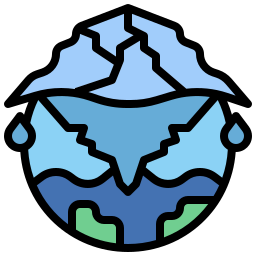 Climate change icon