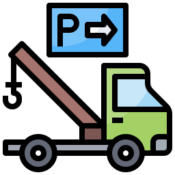 Tow truck icon