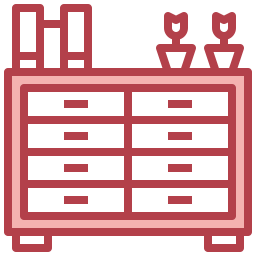 Chest of drawers icon