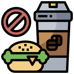 No junk food icon