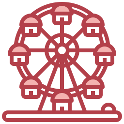 Ferris wheel icon