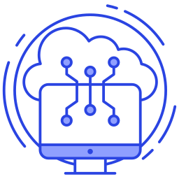 cloud computing Icône