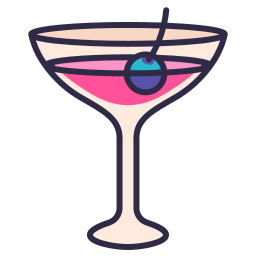 Cocktail drink icon