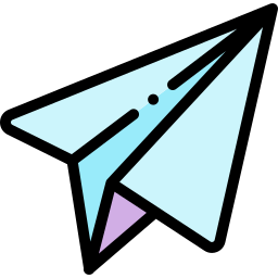 Paper plane icon