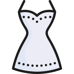 Wedding dress icon