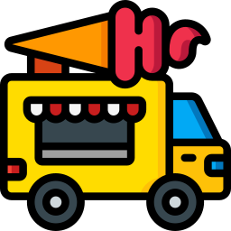 Ice cream van icon