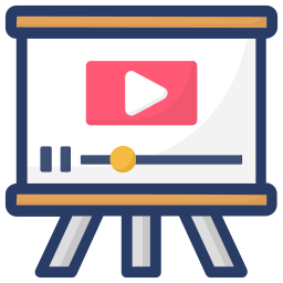 Video presentation icon