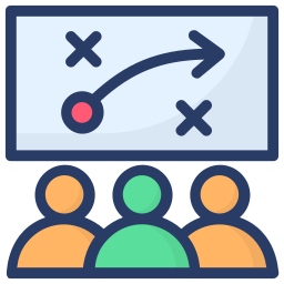 Business presentation icon