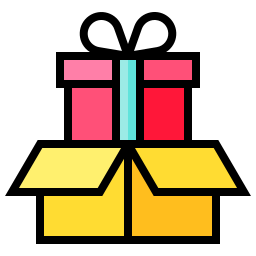 Gift box icon