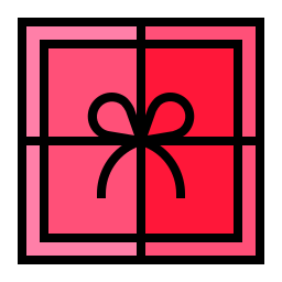 Gift box icon