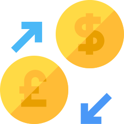 Money exchange icon