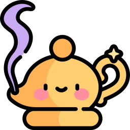 Magic lamp icon