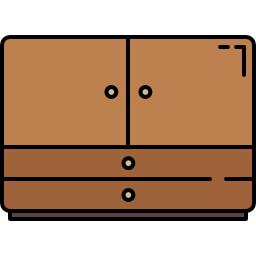 Chest of drawers icon