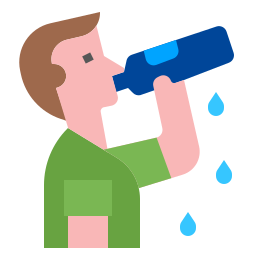 wasser trinken icon