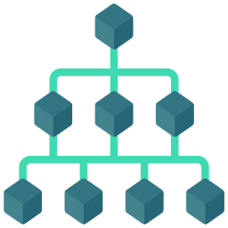 hierarchische struktur icon