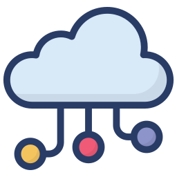 Cloud computing icon