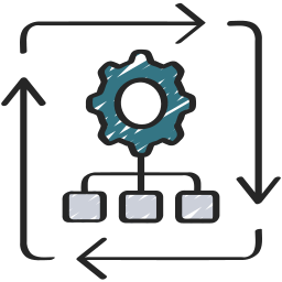 Automated process icon