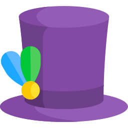 Top hat icon