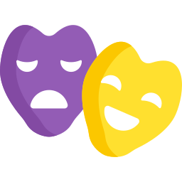 Carnival mask icon