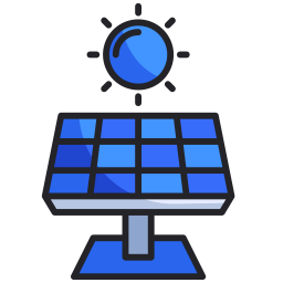 panel słoneczny ikona