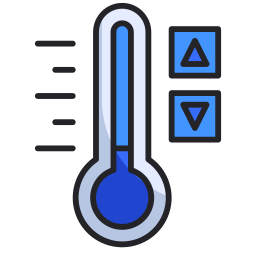 Temperature control icon