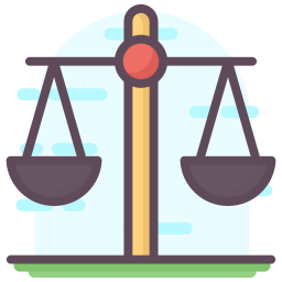 Balance scale icon