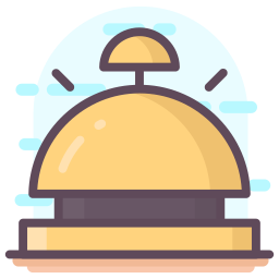 Reception bell icon