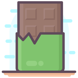 Chocolate bar icon