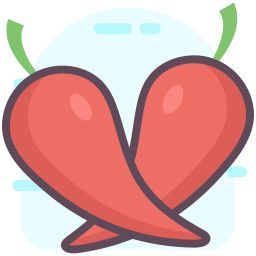 Red pepper icon