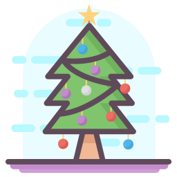 Christmas tree icon