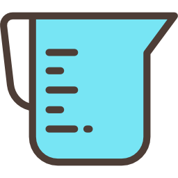 Measuring cup icon